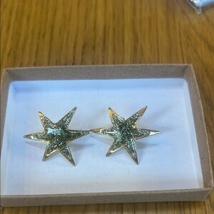 Gold Star Earrings